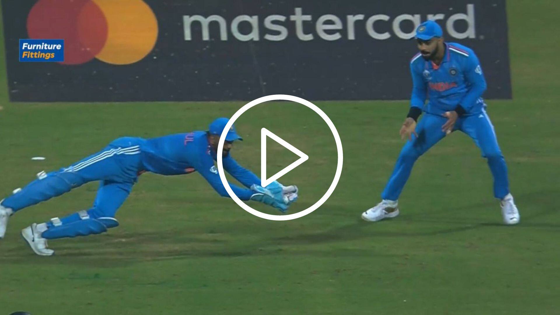 [Watch] KL Rahul Takes A Stunner As Mohammed Shami Draws First Blood For India